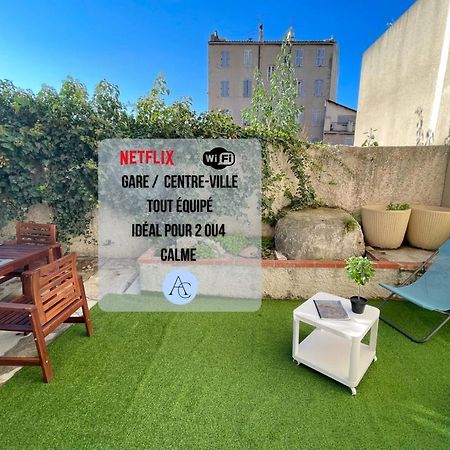 Le Grand Bleu Terrasseclimwifinetflix Proche Gare-Centre Apartment Marseille Exterior photo