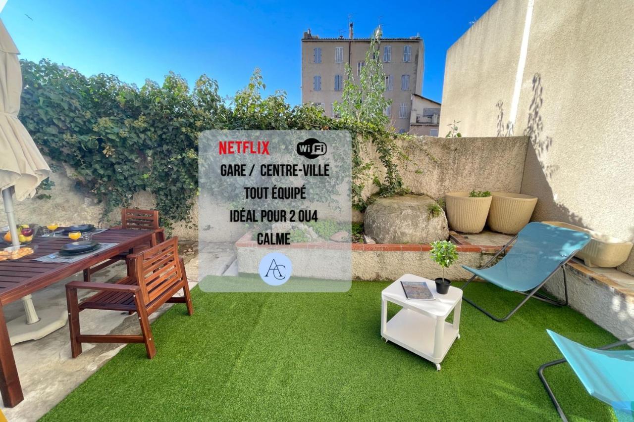 Le Grand Bleu Terrasseclimwifinetflix Proche Gare-Centre Apartment Marseille Exterior photo